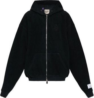 Gallery Dept. Oversized Hoodie met Logo - Heren - Vesten met rits - Blauw - XL - Katoen - Hoodies & sweatvesten