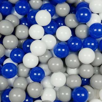 OEM Pelotas De Juguete &Oslash;7cm 300uds Blanco, Azul, Gris