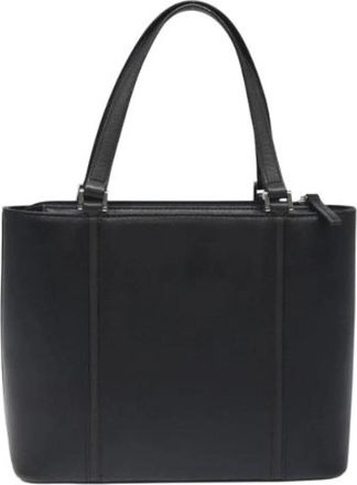 Burberry Tweedehands leren handtassen - Dames - Vintage Handtas - Zwart - ONE Size - Leer - Vintage