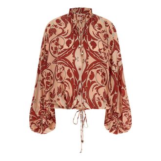 F.R.S. For Restless Sleepers Mujer, Blusas y Camisas, Rosa, Talla: S