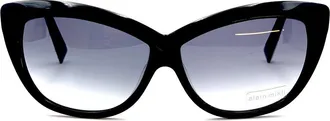 Alain Mikli Black AL 1313 Bold Cat-Eye Sunglasses
