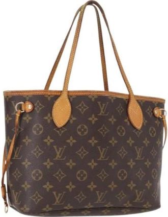 Louis Vuitton Pre-owned Tote Bags, female, Brown, Size: ONE SIZE Pre-owned Vintage Canvas Tote Bag