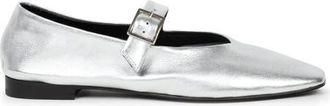 Bobbies Ouna Ballet Flats in Silver at Nordstrom, Size 10.5