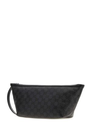 Gucci Mens Essence Clutch Black Fabric
