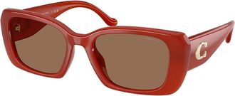 Coach HC8435U CBY82 591673 Womens Sunglasses Size 54