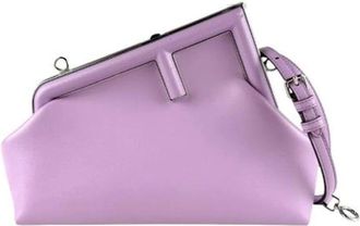 Fendi Pre-owned Mini Bags, female, Purple, Size: ONE SIZE Pre-owned Mini Bag
