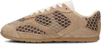 Nubikk Schoenen, Dames, Beige, 38 EU, Wol, Beige Lage Sneakers voor Dames