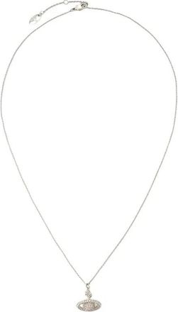 Vivienne Westwood Halsketten - Grace Small Pendant Necklace - Brass - Silver - Gr. unisize - in Silber - für Damen