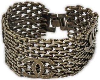 Chanel CC Logo Mesh Bracelet Armband