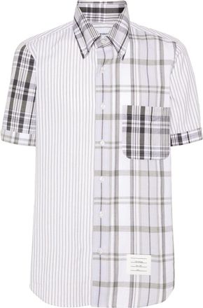Thom Browne Camicia con stampa - Grigio