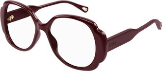 Chlo&eacute; Brillenmonturen - unisex - Brillen - Rood - 53 MM - Accessoires