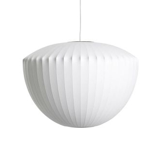 HAY Nelson Apple Bubble Pendelleuchte M, &Oslash; 53.5 x H 37 cm, off white