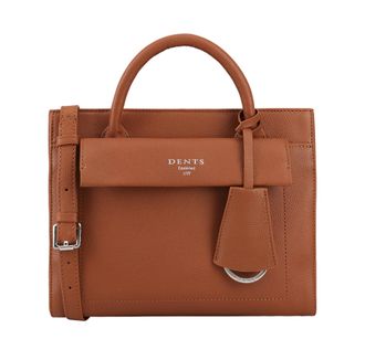 Dents Womens Talvona Leather Shoulder Bag - Brown