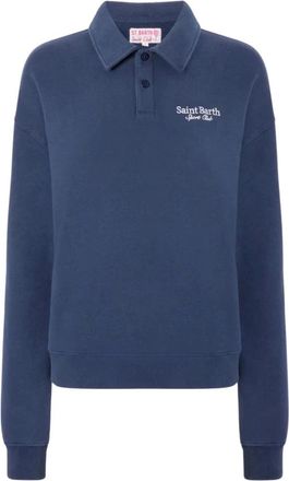 MC2 Saint Barth Donna, Felpe, Blu, M, new
