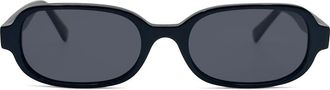 Rebecca Minkoff Chelsea 52mm Slim Rectangular Sunglasses in Black at Nordstrom Rack