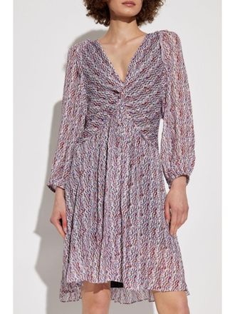 Iro Womens Ruline Dress - Light Grey viscose - Size EU 36 (Womens)