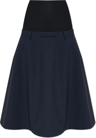 Diesel Rok Sokna O-Grace-Bond - Dames - Midirokken - Blauw - S - Rokken