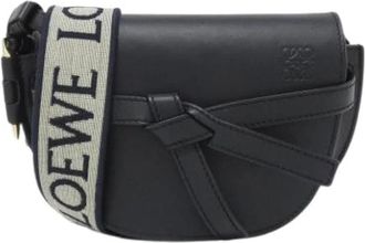 Loewe Pre-owned Cross Body Bags, female, Black, Size: ONE SIZE Pre-owned Shoulder Bag