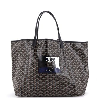 Goyard Saint Louis Tote Printed Coated Canvas GM