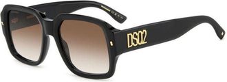 Dsquared2 D2 0106/S 807/HA Mens Sunglasses Black Size 54