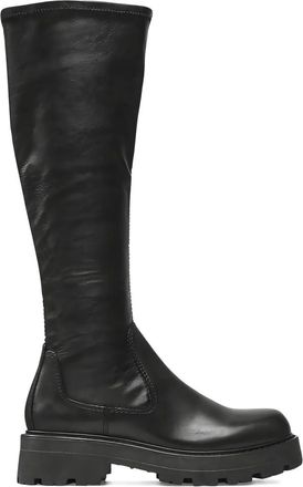 Vagabond Cosmo 2.0 knielaarzen met plateauzool - Zwart