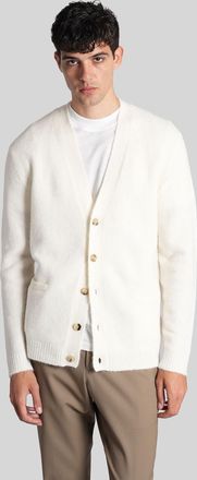 Ballantyne Cardigan In Beige Wool