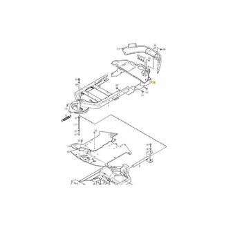 STIGA Sports Soporte Dep&oacute;sito De Combustible Original Stiga - 1134-5944-01