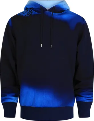 Ferragamo Ombre Leopard Print Hoodie