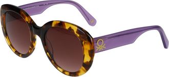 Benetton 5063 103 Womens Sunglasses Tortoiseshell Size 53