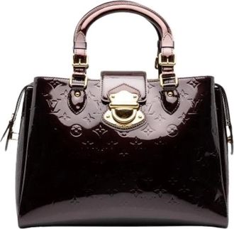 Louis Vuitton Pre-owned Melrose Avenue - Dames - Vintage Handtas - Paars - ONE Size - Leer - Vintage