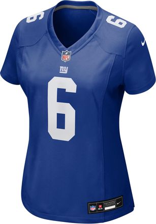 Nike Jaxson Dart New York Giants Nike Womens NFL Game Jersey in Blue | 67NWNGGH8IF-012