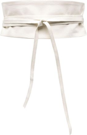 Furling Geisha Tie Fastening Leather Belt