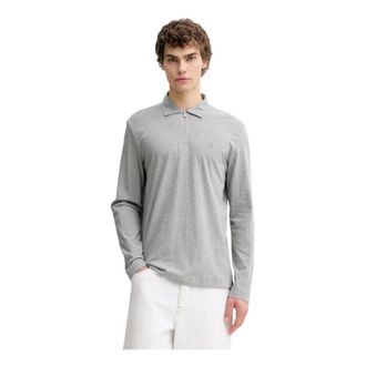 Marc O'Polo Tops, Heren, Grijs, L, Long Sleeve Tops