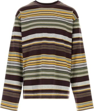 Dries Van Noten Hember t-shirt - Heren - Longsleeves - Veelkleurig - M - Katoen - Tops