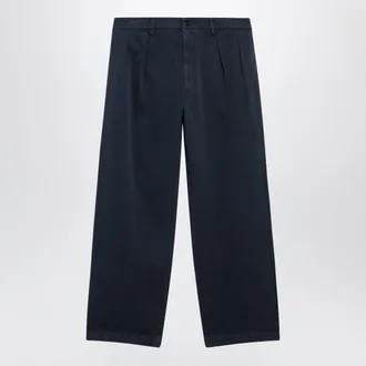 Prada Blue cotton trousers