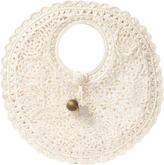 Jacquemus Handbags, female, White, Size: ONE SIZE Le Petit Rond Spiaggia