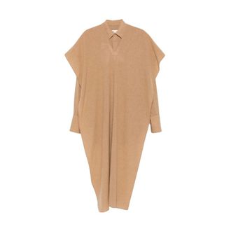 Darkpark Darkpark, Dames, Jurken, Beige, Maat: XS