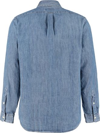 Polo Ralph Lauren Mens Denim Shirt Cotton