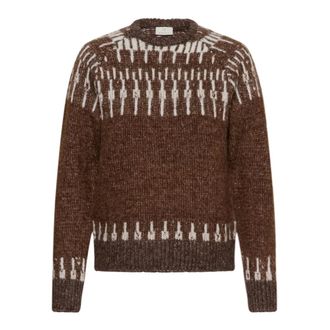 Kaffe Jersey de punto con cuello redondo - Knitwear - Mujer - Multicolor - 2XL