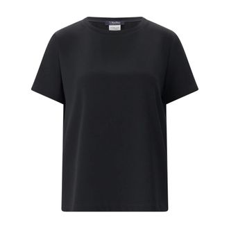 Max Mara T-Shirts, female, Black, Size: 2XL Rebecca Top