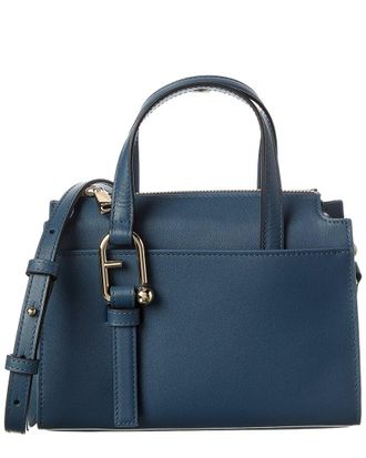 Furla Nuvola Small Leather Boston Bag
