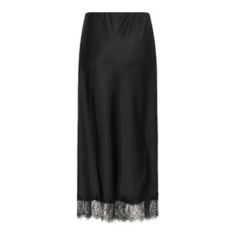 Kaffe Rokken, Dames, Zwart, XS, Polyester, KAalina Rok