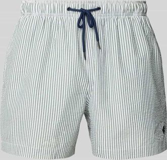 Mc Neal Badehose mit elastischem Bund und Tunnelzug in Dunkelgruen, Größe XXL