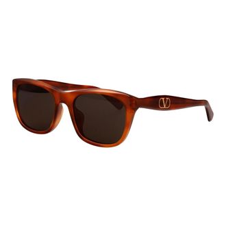 Valentino Garavani Sunglasses, female, Brown, Size: 55 MM Vg0013Sk Sunglasses