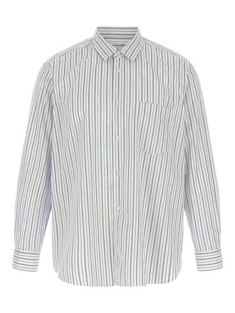 Comme Des Gar&ccedil;ons Solid Color Insert Shirt