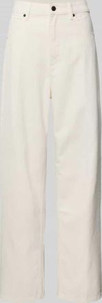 HUGO BOSS Jeans mit 5-Pocket-Design Modell Gisanna in Offwhite, Gr&ouml;&szlig;e 25/32