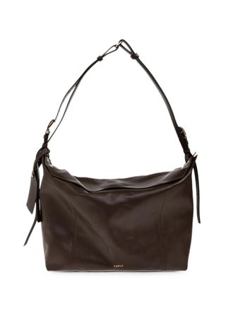 Furla Rectangular Shoulder Bag in Smooth Leather