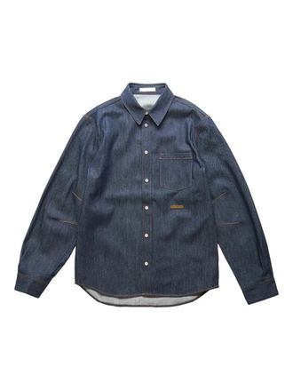 Helmut Lang long-sleeve denim shirt - men - Cotton - S - Blue