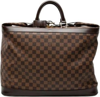 Louis Vuitton Pre-owned Weekend Bags, female, Brown, Size: ONE SIZE Pre-owned Grimaud Weekend Bag