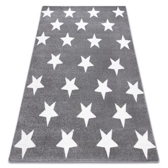RugsX Alfombra Sketch - Fa68 Gris/crema - Estrellitas Estrellas Grey 240x330 Cm